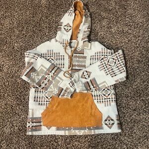 Women’s Aztec Western Quarter Zip Pullover